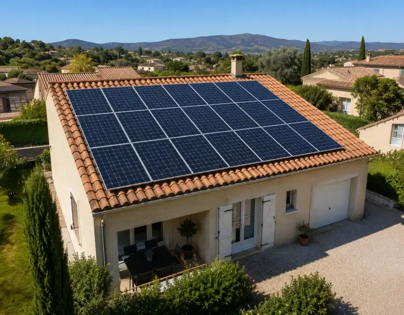 Prime à l'autoconsommation panneaux solaires Saint-Brès — aide financière de l'État